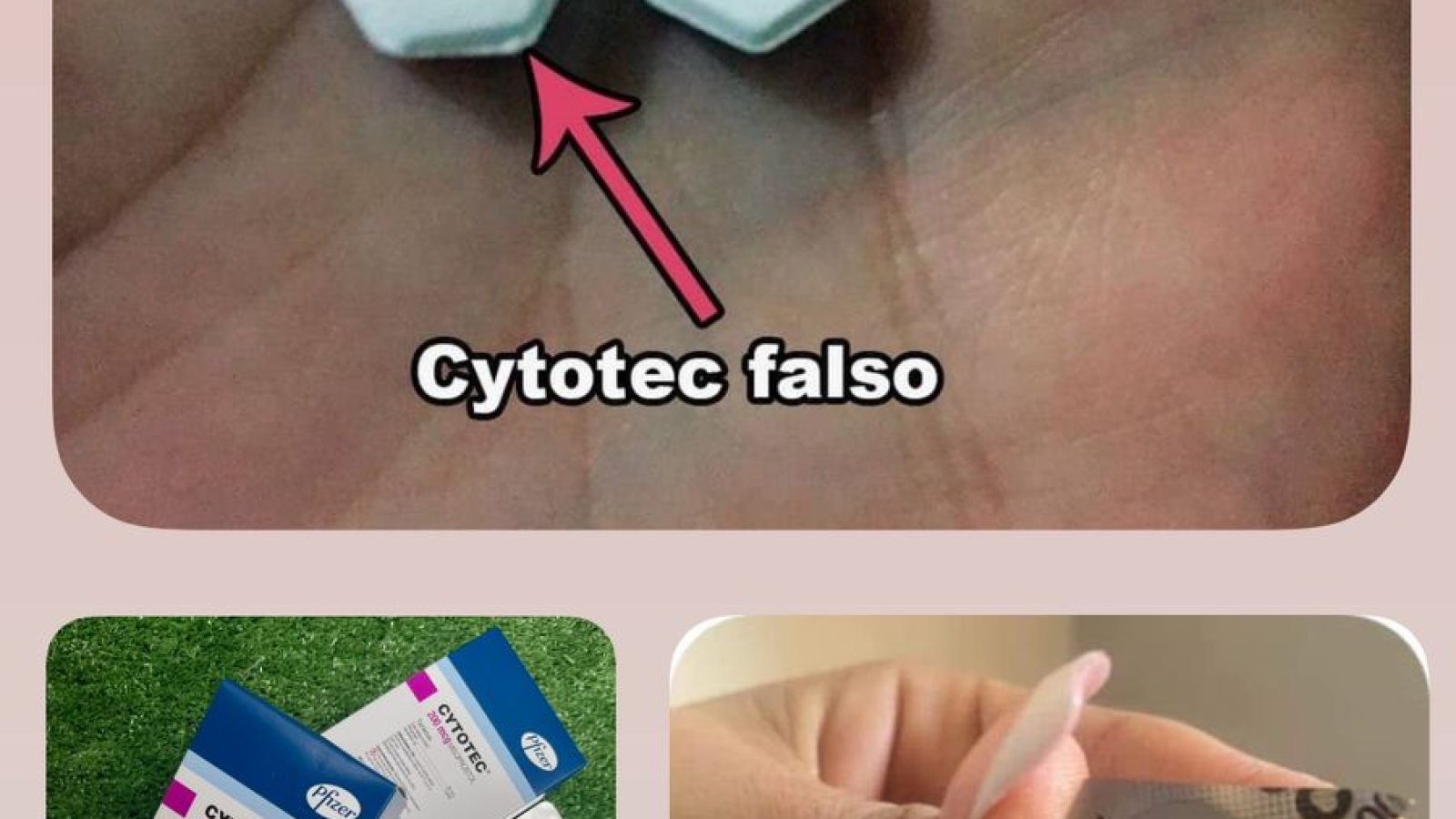 cómo saber si el cytotec es falso